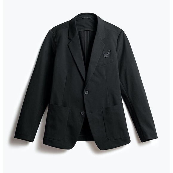 Ministry of Supply Other - Ministry Of Supply Boom Kinetic Blazer Black Mens S Tailored Fit Two-Button $328